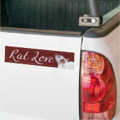 Rat Love 2 Bumpersticker (Op Truck)