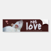 Rat Love Bumpersticker (Voorkant)