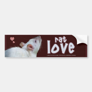 Rat Love Bumpersticker