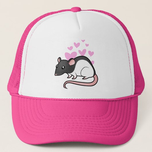 Rat Love Trucker Pet (Voorkant)