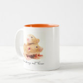 Rat Lover Altijd en altijd Tweekleurige Koffiemok (Voorkant links)