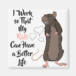 Rat Lover Magneet