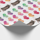 Rat Lover Wrapping Paper Cadeaupapier (Hoek)