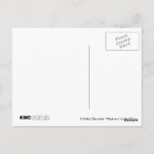 Rat Mad Paws Up Briefkaart (Achterkant)