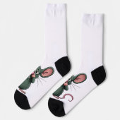 Rat met Close Nose Crew Sokken (Links)