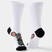 Rat met Close Nose Crew Sokken (Gebogen)