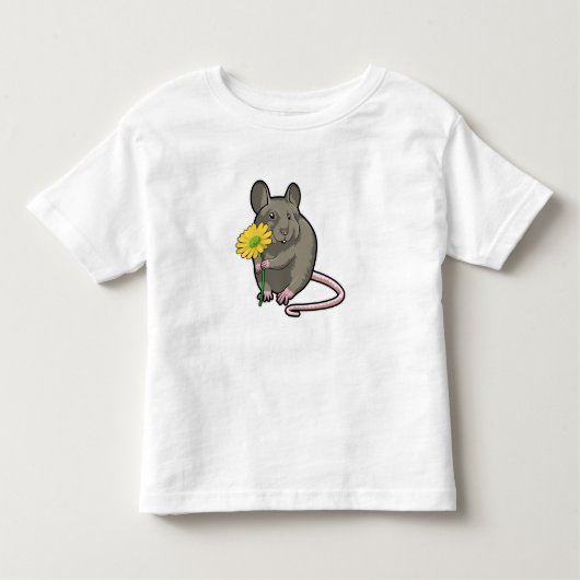 Rat met gele ventilator kinder shirts (Voorkant)