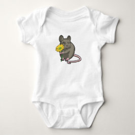 Rat met gele ventilator romper