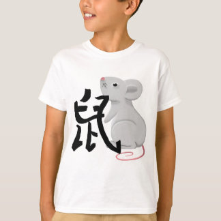 rat met karakter t-shirt