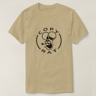Rat met tekstkopie Rat T-shirt