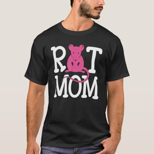 Rat Mom Rat Cute Rats Owner T-shirt (Voorkant)