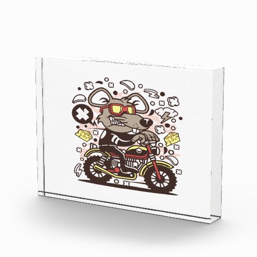 Rat Motocrosser Fotoblokken (Rechts)