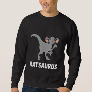 Rat Mouse Dino T-Rex Saurus Rat Rat Lover Ro Trui