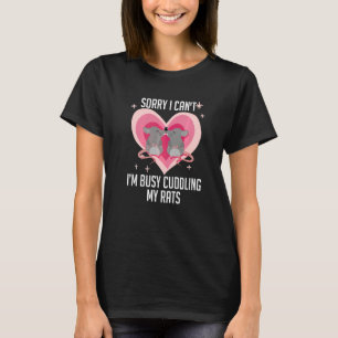 Rat Muis Eigenaar Huisdier Knaagdier Gerbils Muize T-shirt