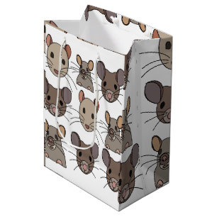 Rat Muis Muizen Dierenfeestje Medium Cadeauzakje