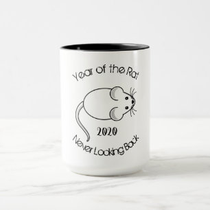 Rat Nooit terugkijkend 2020 Mok