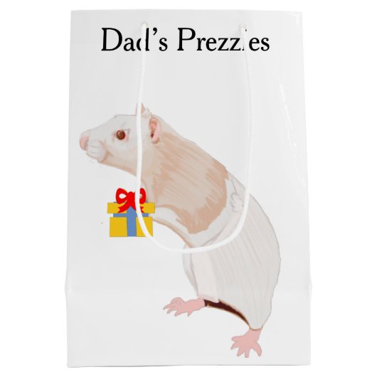Rat Ober Surreal Medium Gift Bag Medium Cadeauzakje (Achterkant)