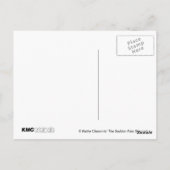 Rat onder paddenstoel in Briefkaart met regen (Achterkant)