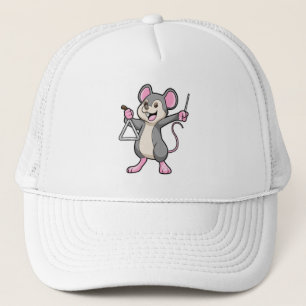 Rat op muziek met Triangel Trucker Pet