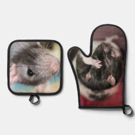 Rat Ovenwant & Pannenlap Set