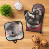 Rat Ovenwant & Pannenlap Set (Top down)