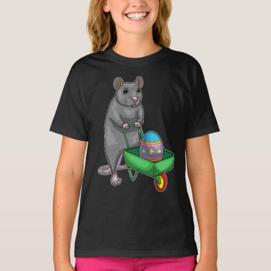 Rat Paasei kruiwagen T-shirt (Voorkant)