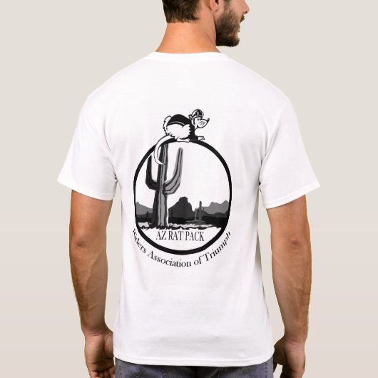 Rat Pack AZ T-shirt (Achterkant)