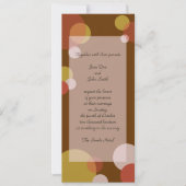 Rat Pack Uitnodiging - Bruin (Voorkant)