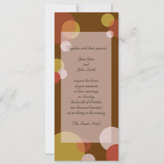 Rat Pack Uitnodiging - Bruin