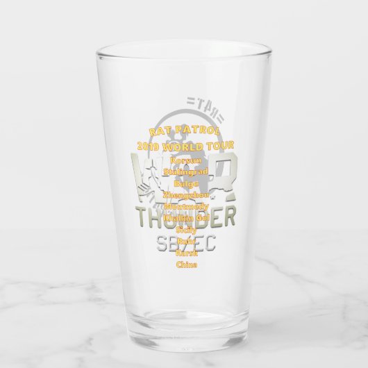 Rat Patrol World Tour 2019 Glas (Achterkant)