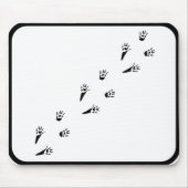 Rat Paw-afdrukken - Muismat (Voorkant)