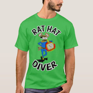 Rat Pet Diver T-shirt