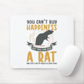Rat Pet | Gift knaagdieren voor thuisritten Muismat (Met muis)