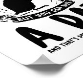 Rat Pet | Gift knaagdieren voor thuisritten Poster (Hoek)