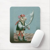 Rat Pirate mousepad Muismat (Met muis)