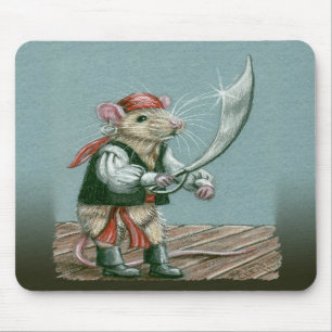 Rat Pirate mousepad Muismat