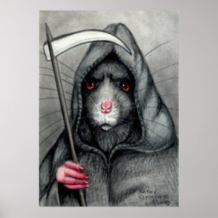 Rat Poster voor wiekgrimpapier