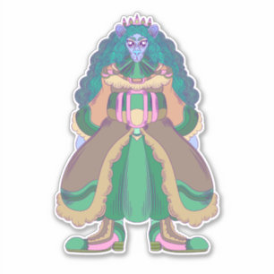 Rat Princess Sticker