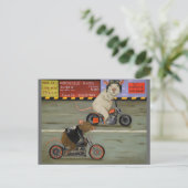 Rat Race 3-motorrijwiel Briefkaart (Staand voorkant)