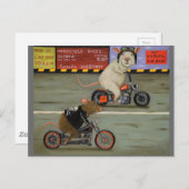 Rat Race 3-motorrijwiel Briefkaart (Voorkant / Achterkant)