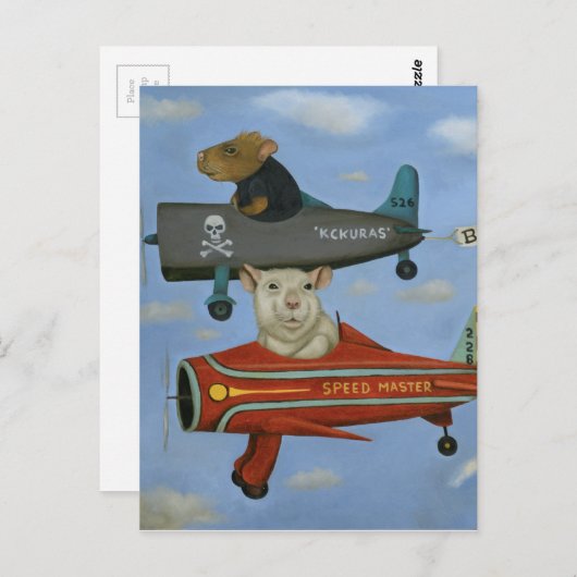 Rat Race 5 Briefkaart (Voorkant / Achterkant)