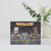 Rat Race Briefkaart (Staand voorkant)