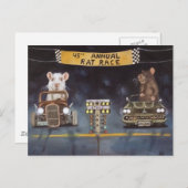 Rat Race Briefkaart (Voorkant / Achterkant)