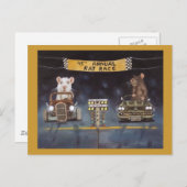 Rat Race Briefkaart (Voorkant / Achterkant)