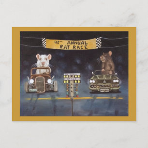 Rat Race Briefkaart