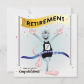 Rat Race Funny Retirement Kaart (Voorkant)