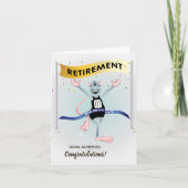 Rat Race Funny Retirement Kaart (Voorkant)