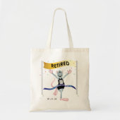 Rat Race Funny Retirement Tote Bag (Voorkant)
