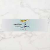 Rat Race Grappig Pensioen Partij Waterfles Etiket (Enkel label)