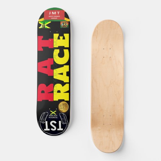RAT RACE JMT JAM 8 1/4" Skateboard Deck (Voorkant)